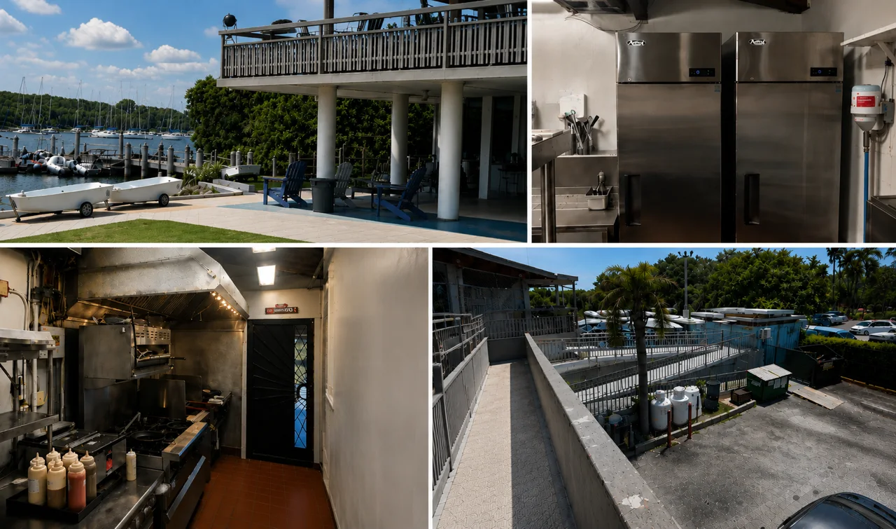 GNZ Construction commercial restaurant and marina buildout project